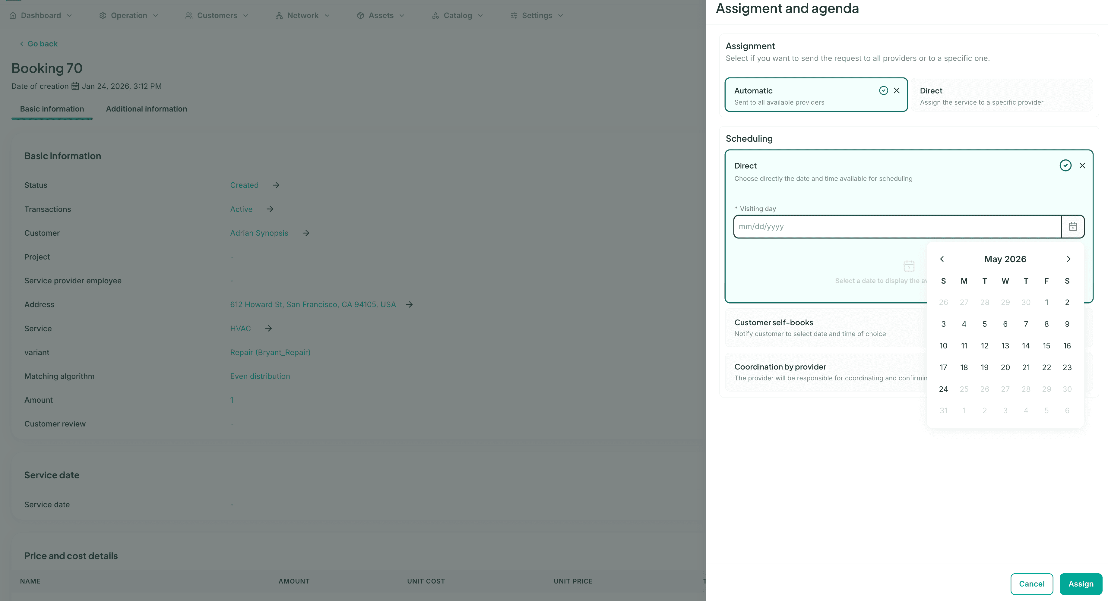 Contractors Dashboard